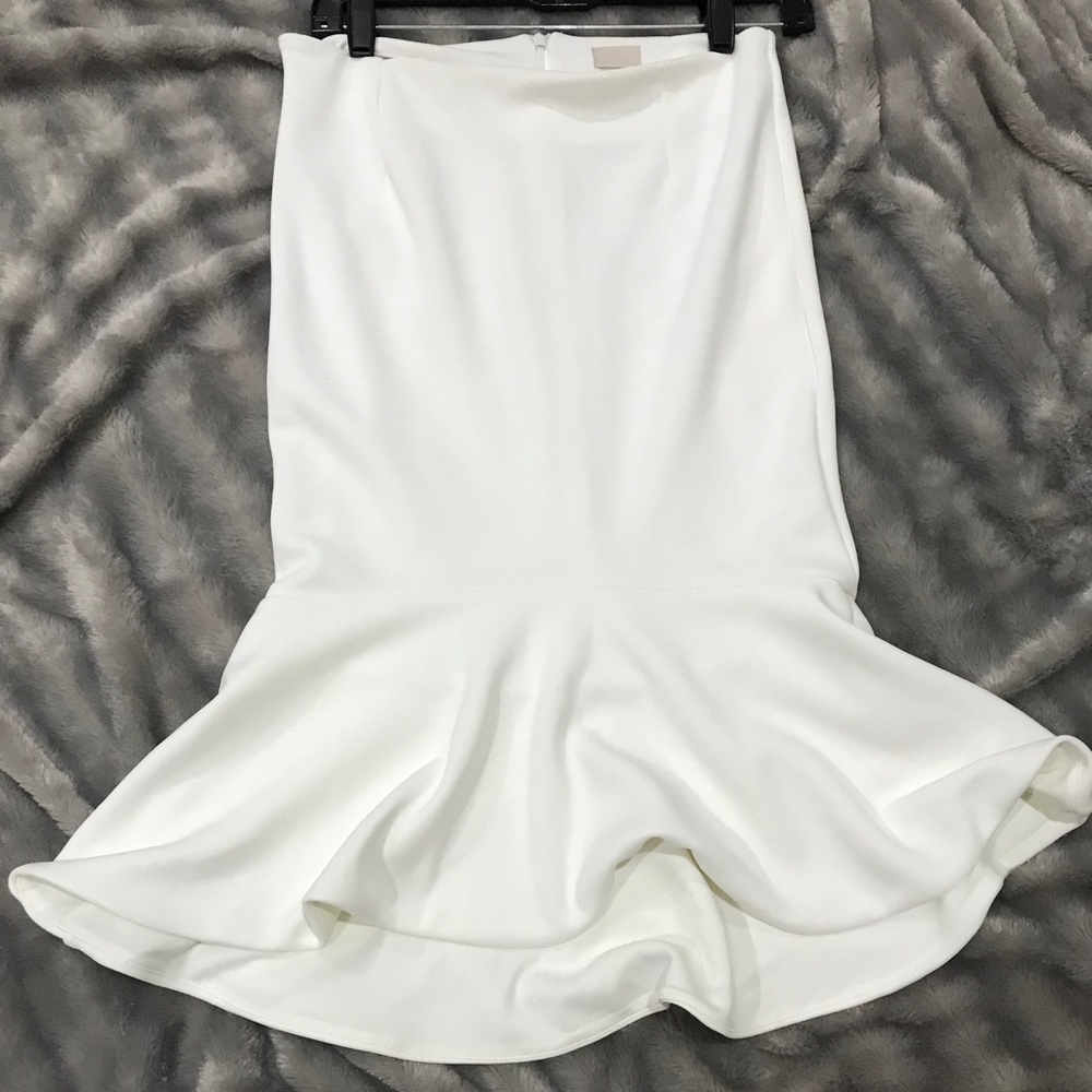 H&M White Skirt